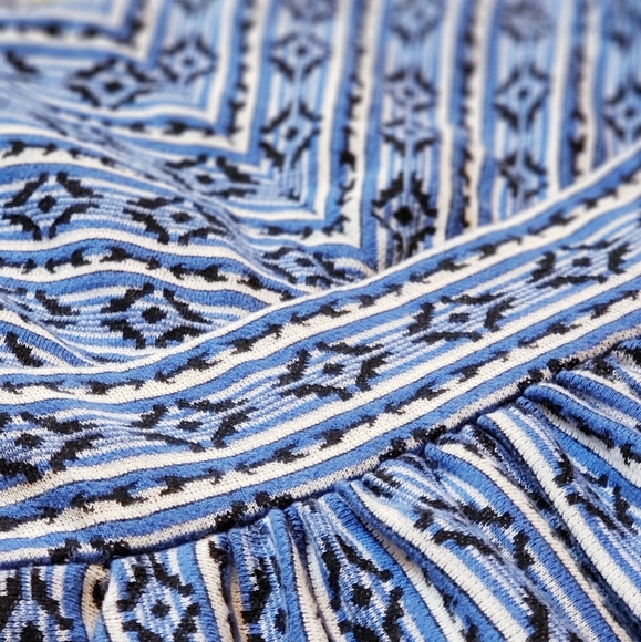 Maeve Anthropologie Lazuli Tribal Print Dress Sz 0 - Picture 5 of 7